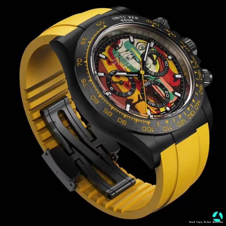 Young AET Swiss Picasso Lady X Picasso Rolex Daytona 0820